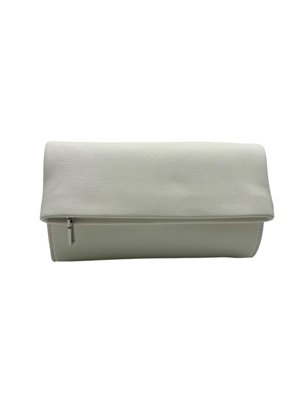 I.N.C. International Concepts White Faux Leather Averry Tunnel Small Crossbody